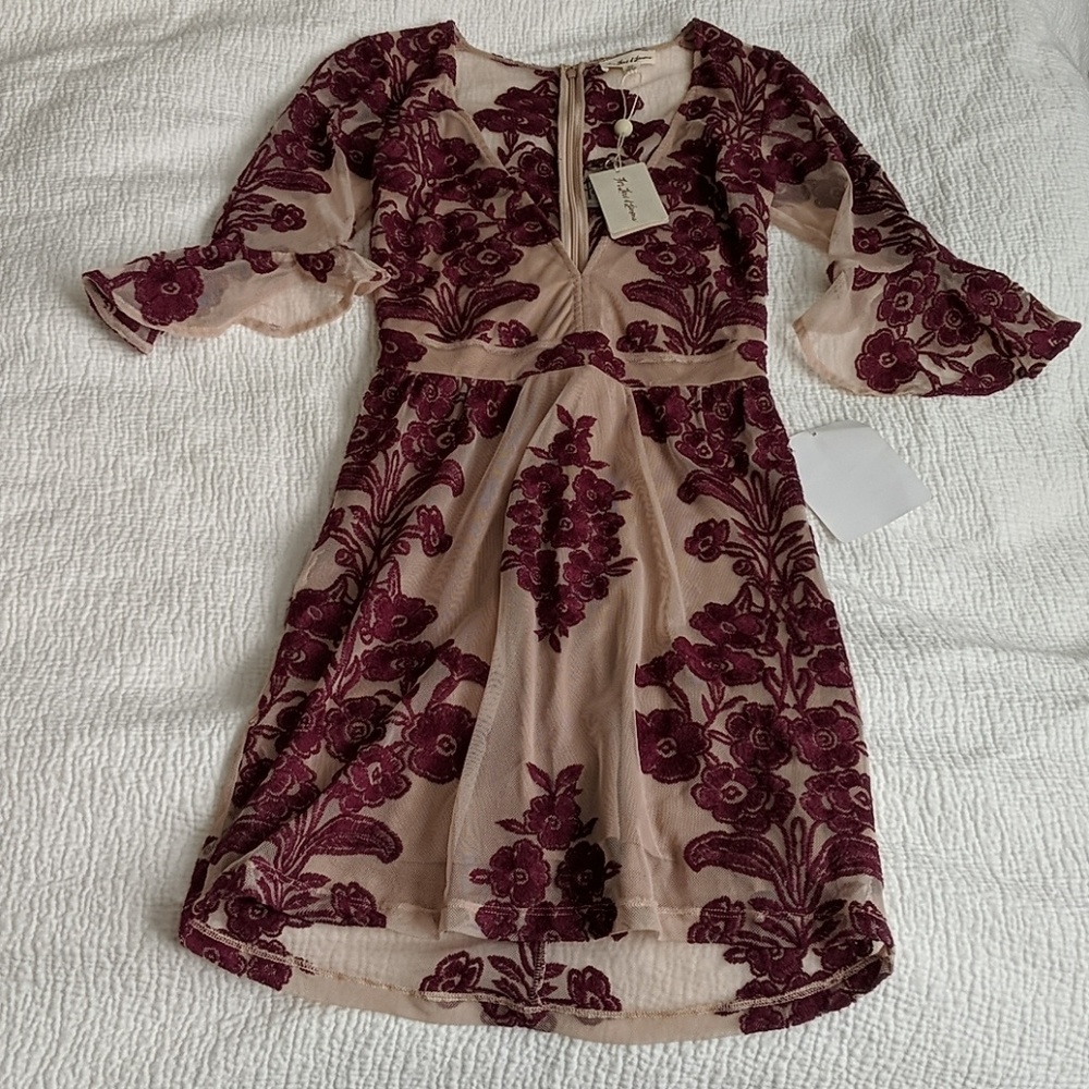 BNWT For Love and Lemons Temecula mini dress XS